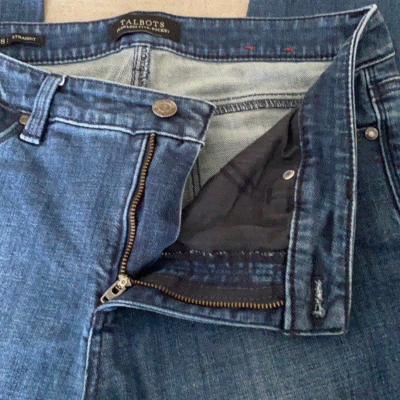Talbots Flawless Five Pocket straight jeans Size 8’ - Picture 5 of 10